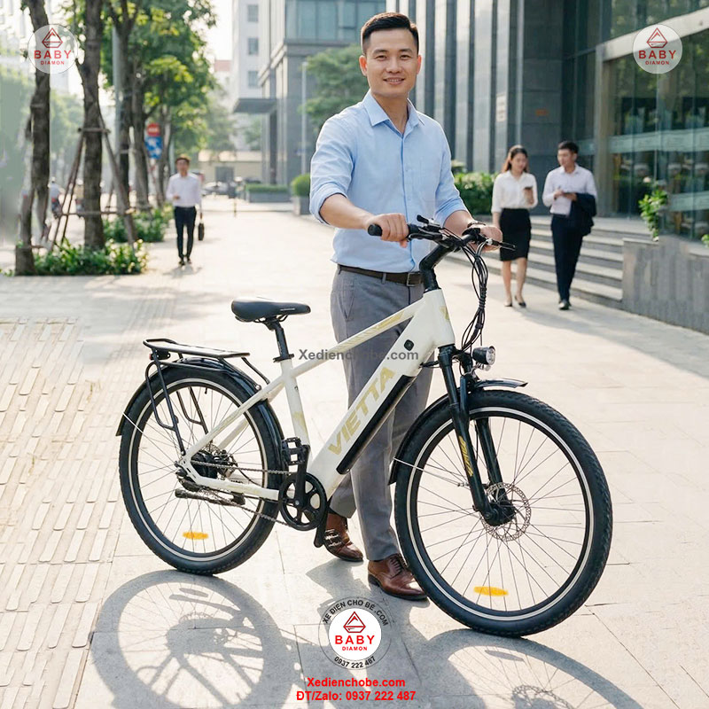 Xe đạp trợ lực điện cho dân văn phòng có tiện không?