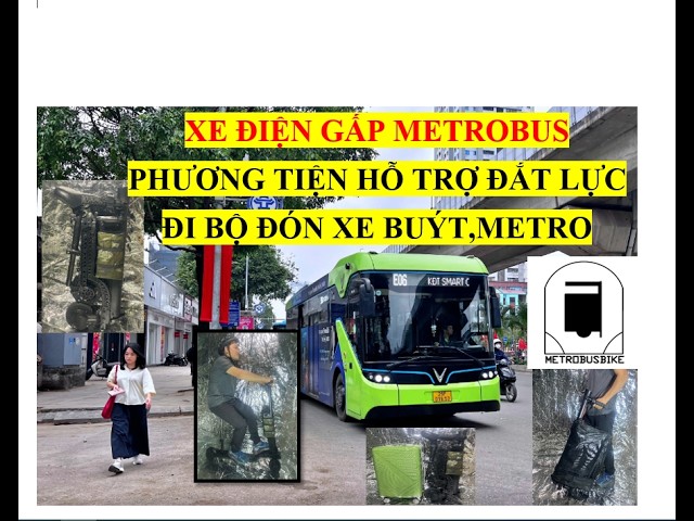 Xe điện gấp gọn có thể mang lên xe buýt không?